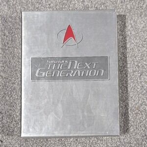 Star Trek The Next Generation Season 1 DVD 7 Disc Box Set Silver Metallic